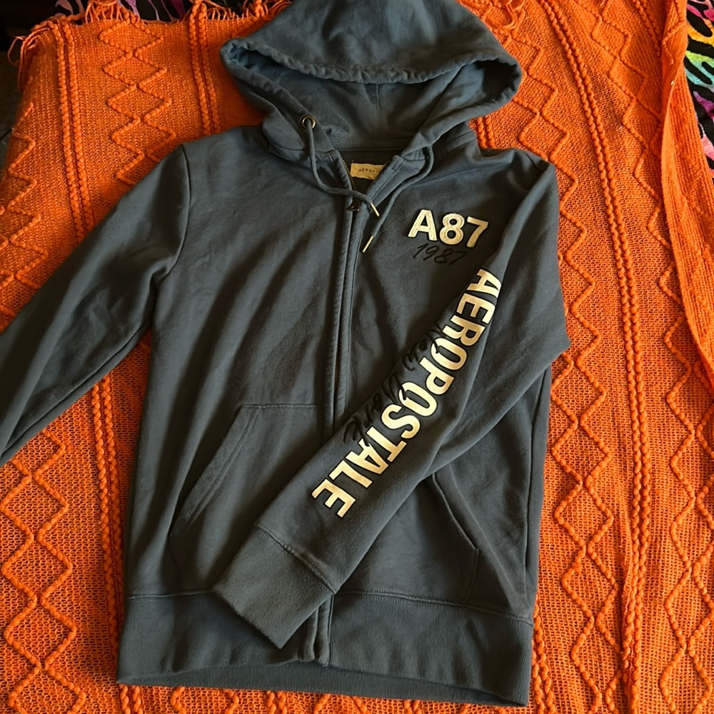 aeropostale zip up hoodie